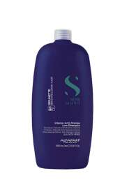 Alfaparf Semi Di Lino Brunette Intense Anti Orange Şampuan 1000ml | Kahverengi Saçlar İçin Sarı Tonları Azaltan Şampuan - Alfaparf