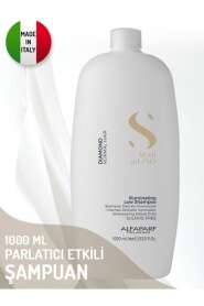 Alfaparf Semi Di Lino Diamond Illuminating Parlatıcı Şampuan 1000ml | Işıltılı ve Parlak Saçlar İçin Besleyici Şampuan - Alfaparf