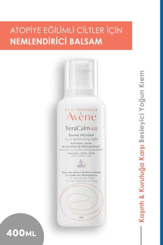 Avene Xeracalm A.D Baume Relipidante Cilt Yatıştırıcı Balsam 400 ml - 1