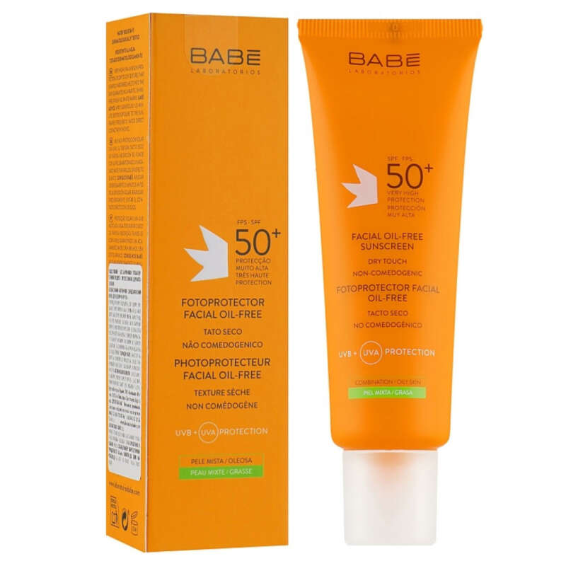 Babe Facial Oil Free Sunscreen Spf50+ 50ml - 1