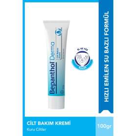 Bepanthol Derma El ve Yüz Bakım Kremi 100 ml - Yoğun Nemlendirme ve Onarıcı Cilt Kremi (Dermatolojik Testli) - Bepanthol