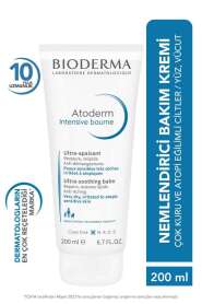 Bioderma Atoderm Intensive Balm 200 ml - Çok Kuru ve Atopi Eğilimli Ciltler İçin Yoğun Nemlendirici ve Onarıcı Krem - Bioderma