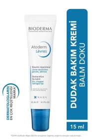 Bioderma Atoderm Lip Balm 15 ml - Kuru ve Çatlamış Dudaklar İçin Yoğun Nemlendirici ve Besleyici Dudak Bakımı - Bioderma