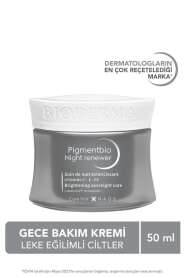 Bioderma Pigmentbio Night Renewer Hassas Ciltler İçin Leke Karşıtı ve Sıkılaştırıcı Gece Kremi 50 ml - Bioderma