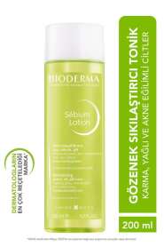Bioderma Sébium Lotion 200 ml - Karma ve Yağlı Ciltler İçin Gözenek Sıkılaştırıcı ve Sebum Dengeleyici Tonik - Bioderma