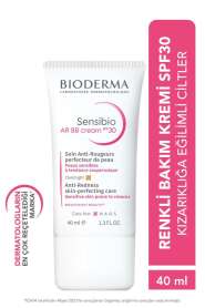Bioderma Sensibio AR BB SPF 30 Kızarıklık Karşıtı Bakım Kremi 40 ml - Hassas Ciltler İçin Renk Düzeltici ve Güneş Koruyucu - Bioderma