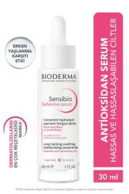 Bioderma Sensibio Defensive Serum 30 ml - Hassas Ciltler İçin Erken Yaşlanma Karşıtı ve Nemlendirici Antioksidan Serum - Bioderma