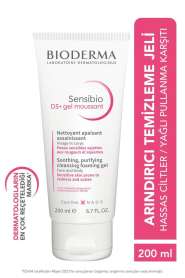 Bioderma Sensibio DS+ Foaming Gel 200 ml - Hassas ve Yağlı Pullanmaya Eğilimli Ciltler İçin Arındırıcı Temizleme Jeli? - Bioderma