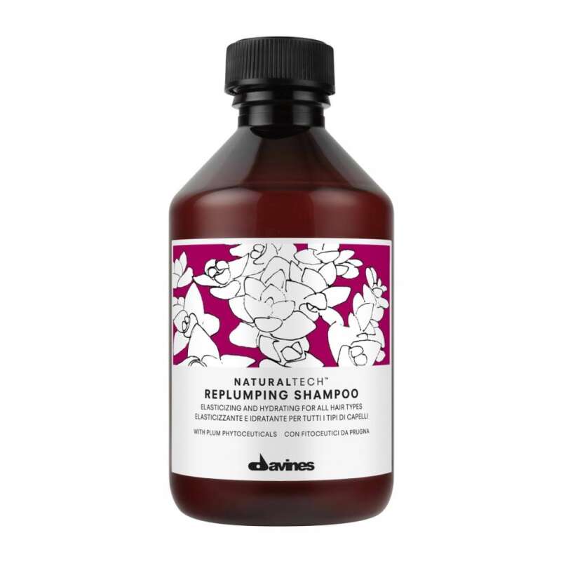 Davines Naturaltech Replumping Shampoo Esneklik Kazandıran Nemlendirici Şampuan 250 ml - 1