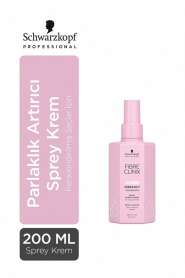 Schwarzkopf Fibre Clinix Vibrancy Parlaklık Artırıcı Sprey Krem 200ml | Parlaklık ve Canlılık Veren Saç Spreyi - 