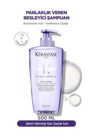 Kerastase Blond Absolu Bain Lumiere İşlem Görmüş Sarı Röfleli Saçlar İçin Nemlendirici Parlaklık Şampuanı 500 ml - Kerastase