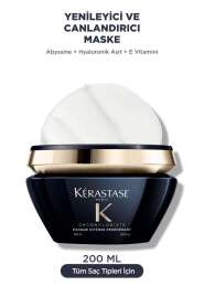 Kerastase Chronologiste Intense Regenerant Yenileyici Saç Maskesi 200 ml – Yıpranmış Saçlar için Yoğun Onarıcı ve Canlandırıcı Bakım Maskesi - Kerastase