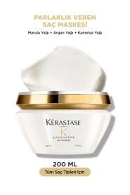 Kérastase Elixir Ultime Le Masque Parlaklık, Nem ve Yıpranmış Saçlar İçin Onarıcı Bakım Maskesi 200 ml - Kerastase