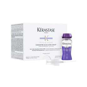 Kerastase Fusio Dose Concentre Ultra Violet Boyalı ve Röfleli Saçlar İçin Turunculuk Önleyici Kür 12ml - Kerastase