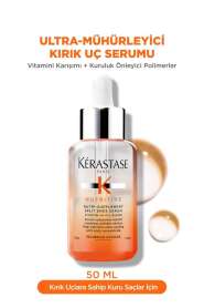 Kerastase Nutritive Nutri-Supplement - Kuru ve Kırık Uçlu Saçlar İçin Yoğun Besleyici, Onarıcı ve Koruyucu Saç Serumu 50ml - Kerastase