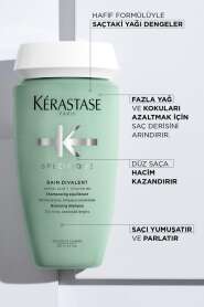 Kerastase Specifique Bain Divalent Yağlanma Karşıtı Şampuan 250 ml - Yağlı Saçlar ve Saç Derisi İçin Dengeleyici, Sebum Kontrolü ve Derin Temizlik - Kerastase (1)