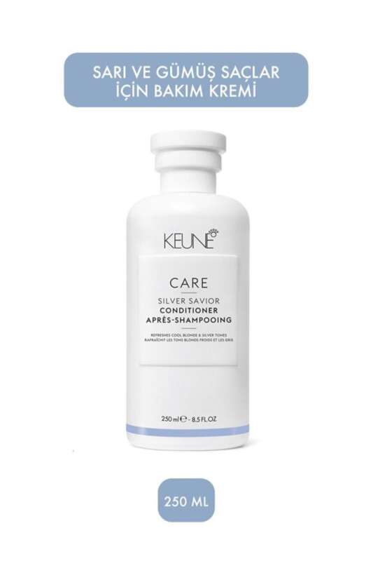 Keune Care Silver Savior Sarı Tonları Nötralize Eden Saç Kremi 250 ml - 1