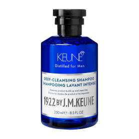 Keune Man 1922 Deep Cleansing Derin Temizleme Şampuanı 250ml | Tüm Saç Tipleri İçin Derinlemesine Temizlik - Keune