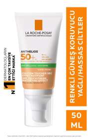 La Roche Posay Anthelios Spf 50+ Anti-Shine Gel Cream Parlama Önleyici Renkli Güneş Kremi 50ml - La Roche Posay