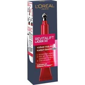 L'Oréal Paris Revitalift Lazer X3 Göz Kremi Yaşlanma Karşıtı Bakım 15 ml - 3