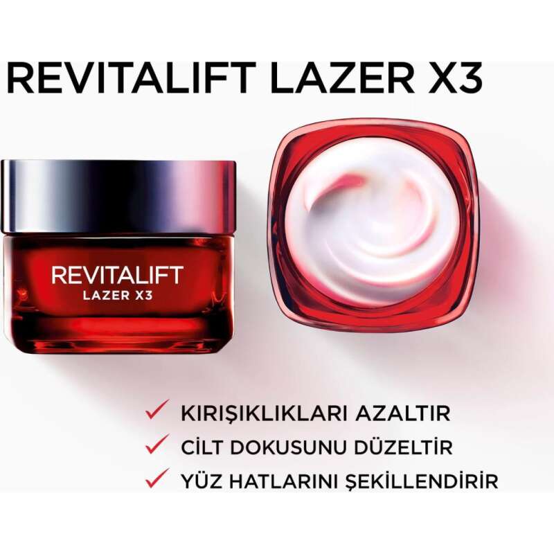 L'Oréal Paris Revitalift Lazer X3 Göz Kremi Yaşlanma Karşıtı Bakım 15 ml - 12