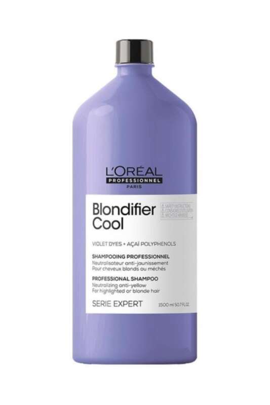 Loreal Professionnel Serie Expert Blondifier Kusursuz Sarışınlık Sağlayan Mor Şampuan 1500 ML - 1