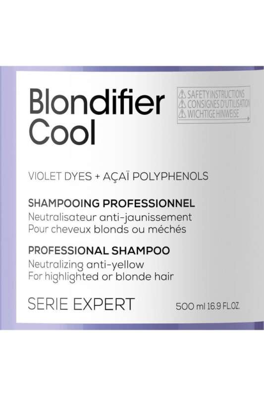 Loreal Professionnel Serie Expert Blondifier Kusursuz Sarışınlık Sağlayan Mor Şampuan 500ml - 7