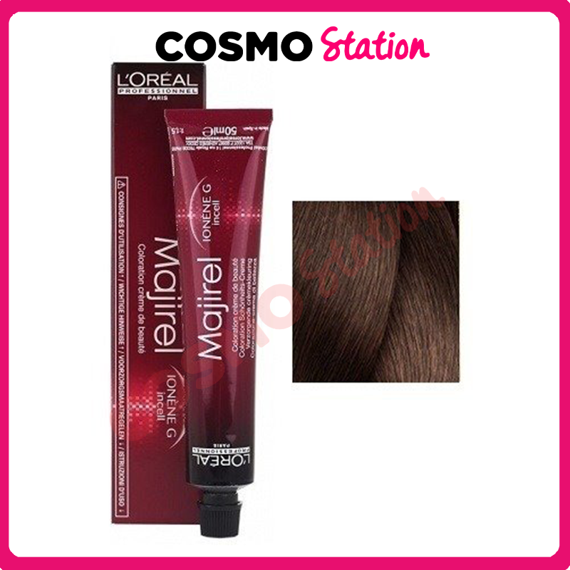 Loreal Professionnel Majirel Ionène G + Incel 5.84 Açık Kahverengi Mocha Bakır 50 ml - 3