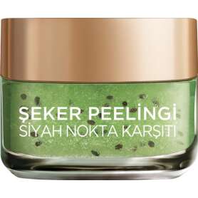 Loreal Paris Şeker Peelingi Siyah Nokta Karşıtı Yüz Peelingi 50 ml - Loreal Paris