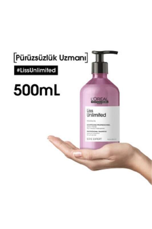 Loreal Professionne Serie Expert Liss Unlimited Şampuan 500 ML - 6