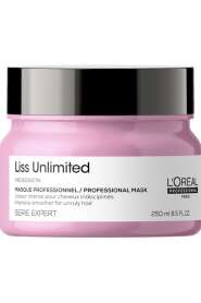 LOréal Professionnel Liss Unlimited Asi ve Dalgalı Saçlar İçin Yoğun Düzleştirici Maske - Kalıcı Pürüzsüzlük ve Isı Koruması 250 Ml - Loreal Professionnel (1)
