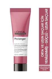 LOréal Professionnel Pro Longer Uzun Saçlar İçin 10 Etkili Durulanmayan Yenileyici Krem 150ml - Kırık Uç Onarımı & Saç Uzatma Desteği - Loreal Professionnel