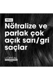 LOréal Professionnel Serie Expert Silver Mor Şampuan - Sararan ve Matlaşan Saçlar İçin Mor Pigmentli Arındırıcı Şampuan 500 ml - Loreal Professionnel (1)