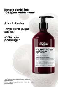 LOréal Professionnel Vitamino Color Spectrum Boyalı Saçlar İçin Solma Karşıtı & Renk Koruyucu Şampuan 500 ml - (1)
