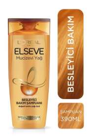 Loreal Elseve Şampuan 390ml | Mucize Yağlı Şampuan - Loreal Paris