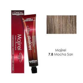 LOréal Professionnel Majirel 7.8 Kumral Moka Saç Boyası 50 ml | Doğal ve Kalıcı Moka Kahve Tonları - Majirel