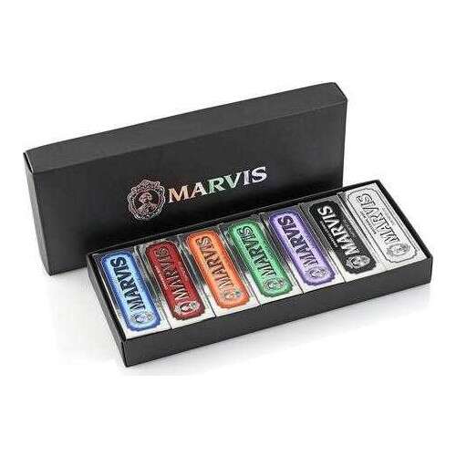 Marvis 7 Flavour Black Box 25 ml Set - 1