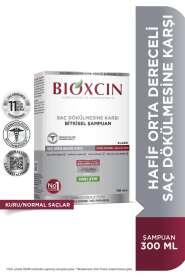 Bioxcin Klasik Saç Dökülmesi Karşıtı Şampuan - Kuru ve Normal Saçlar İçin Besleyici Formül 300 ml - 