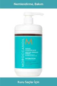 Moroccanoil Hydration Yoğun Nemlendirici ve Onarıcı Saç Maskesi - Kuru ve Hasarlı Saçlar İçin 1000ml - Moroccanoil