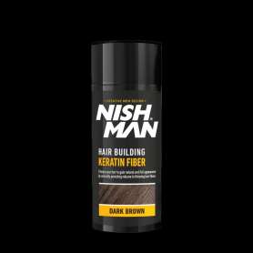 Nishman Hair Building Keratin Fiber Light Brown 21gr | Saç Dökülmesini Gizleyen Keratin Fiber - Nishman