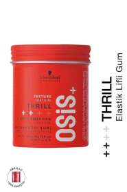 Schwarzkopf Osis+ Thrill Lifli Doku Veren Gum Wax 100ml | Saçlara Doğal Hareket ve Esneklik Kazandıran Wax - Osis