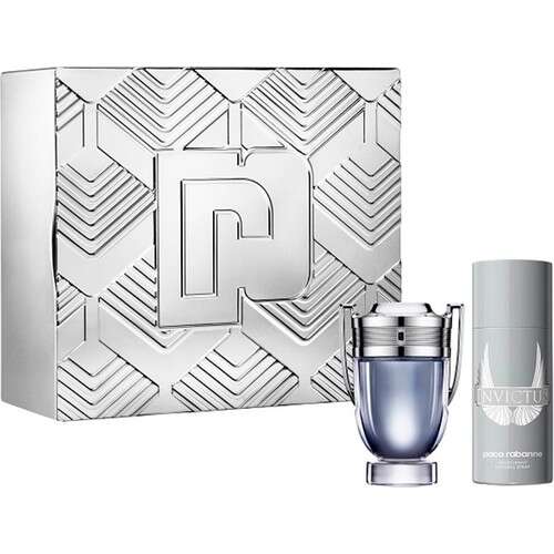 Paco Rabanne Invictus Erkek Parfüm Edt 100ml + Deodorant 150ml Set - 1