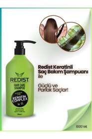 Redist Keratin Şampuan 1000ml | Yıpranmış Saçlar İçin Onarıcı - Redist