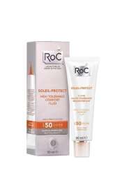 Roc - Roc Soleil Protect Spf50+ Hassas Ciltler için Güneş Korumalı Yüz Nemlendirici 50 ml