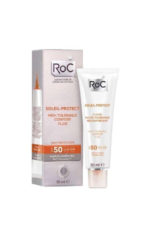 Roc Soleil Protect Spf50+ Hassas Ciltler için Güneş Korumalı Yüz Nemlendirici 50 ml - 1