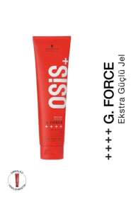 Schwarzkopf Osis+ G.Force Güçlü Tutucu Jel 150 ml | Maksimum Tutuş ve Dayanıklı Şekillendirme - 