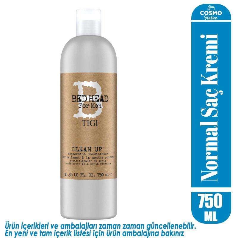Tigi B Bed Head For Men Clean Up Peppermint Saç Kremi 750 ml - 2