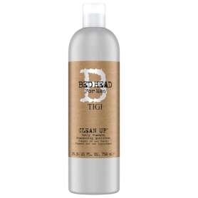 Tigi Bed Head For Men Clean Up Daily - Yağlı Saç ve Saç Derisi için Günlük Temizlik ve Ferahlık Sağlayan Erkek Şampuanı 750 ml - Tigi Bed Head 