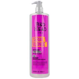 Tigi Bed Head Serial Blonde Restoring Conditioner 970 ml - Sararan ve Yıpranmış Sarı Saçlar İçin Onarıcı ve Tonlayıcı Saç Kremi - Tigi Bed Head 