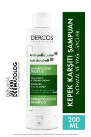 Vichy Dercos Anti Pelliculaire Normal Ve Yağlı Saçlar İçin Kepek Karşıtı Şampuan 200 Ml - Vichy